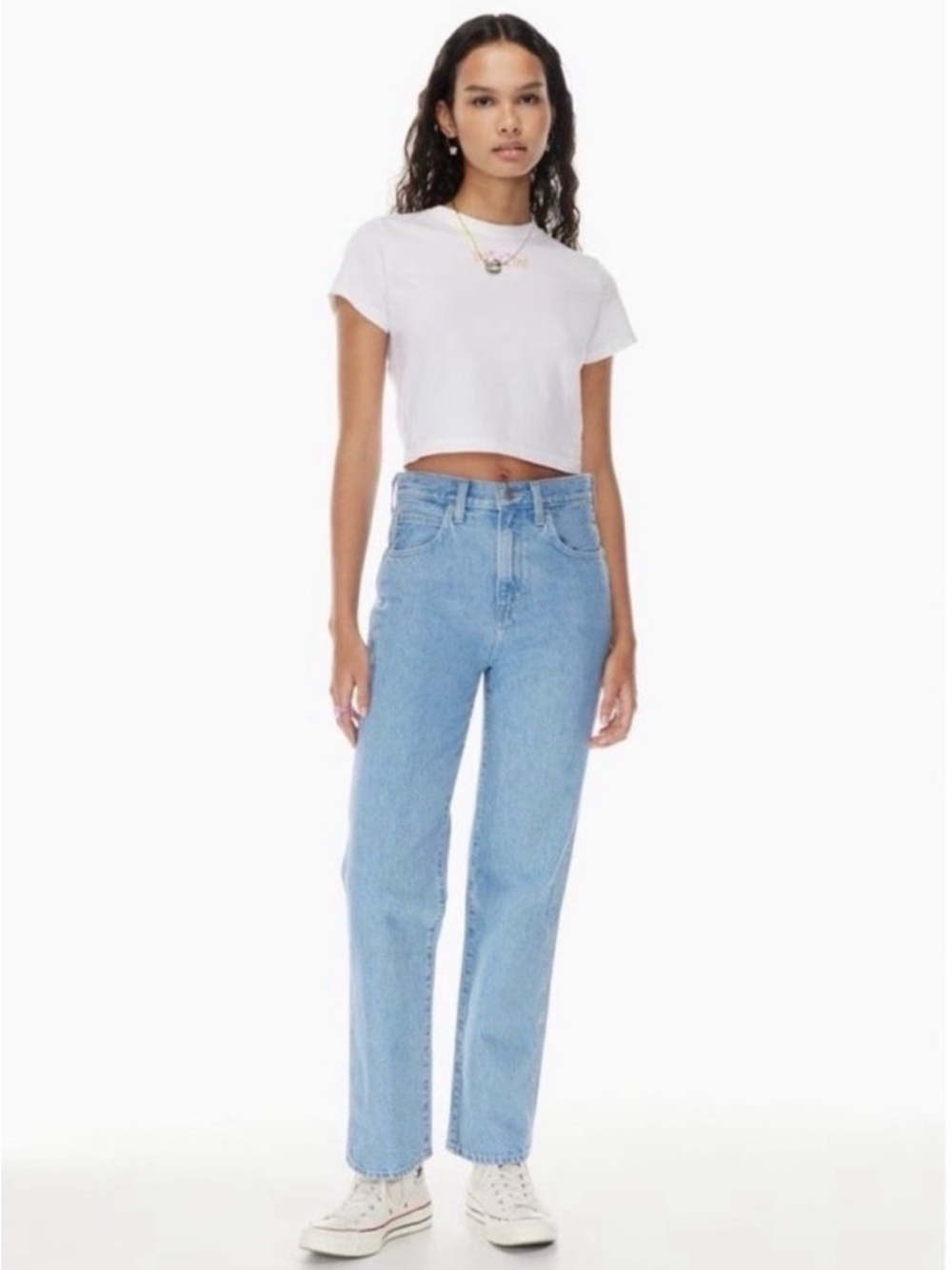 Sunday Best High Rise Straight Leg Jeans